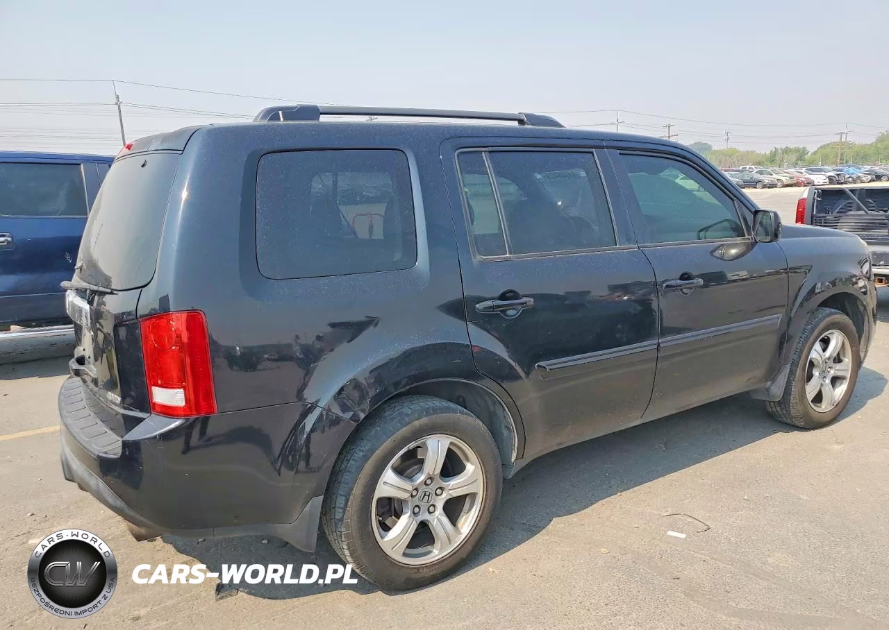 2014 Honda Pilot Exl VIN:5FNYF4H54EB051146 - 3