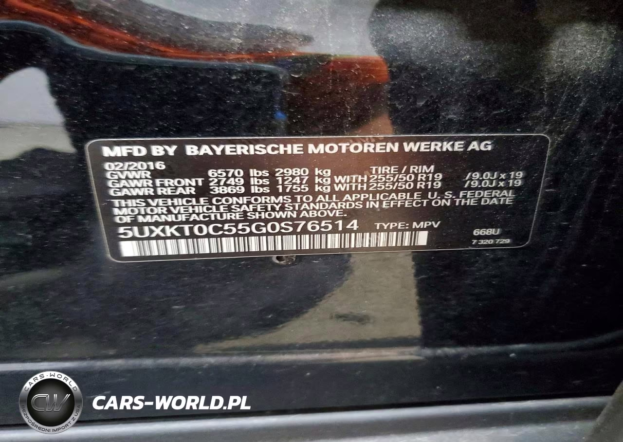 2016 BMW X5 Xdr40E VIN:5UXKT0C55G0S76514 - 13