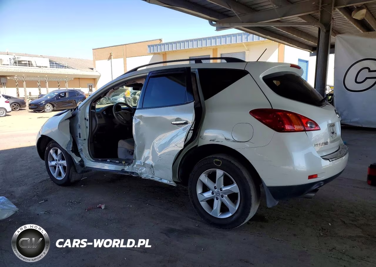 2009 Nissan Murano S VIN:JN8AZ18U09W029648 - 2