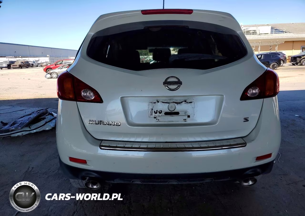 2009 Nissan Murano S VIN:JN8AZ18U09W029648 - 6