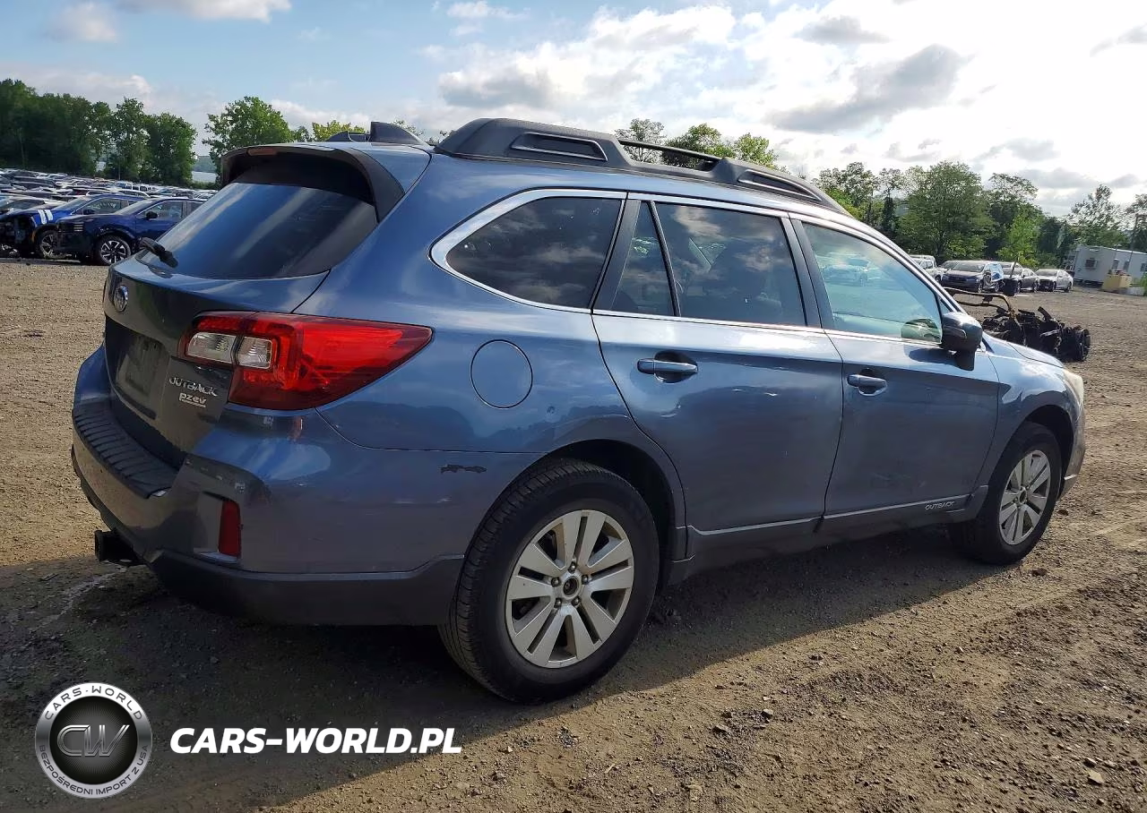 2017 Subaru Outback 2.5I Premium VIN:4S4BSAFC4H3253662 - 3