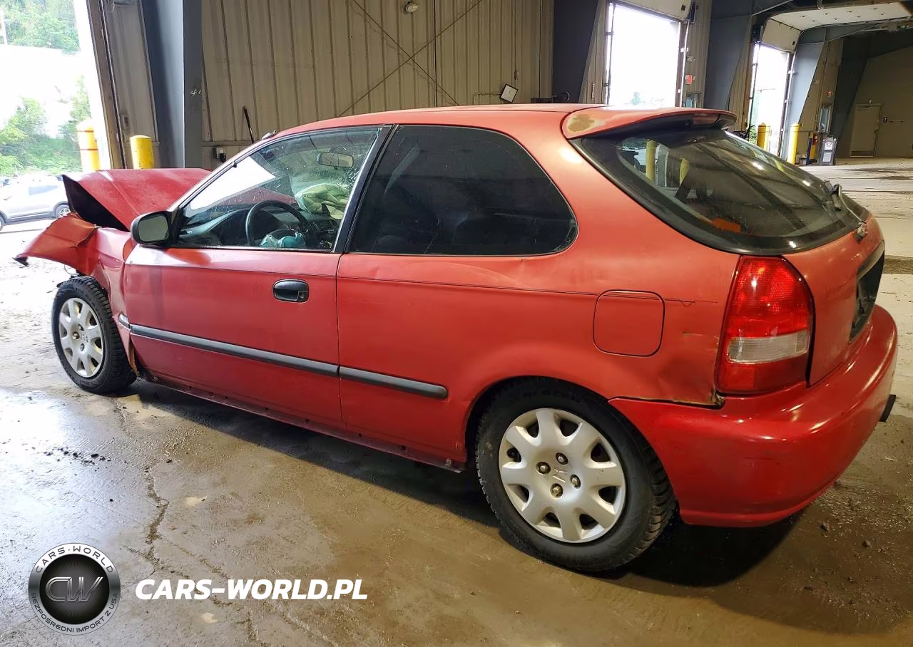 1998 Honda Civic Dx VIN:2HGEJ6449WH100221 - 2