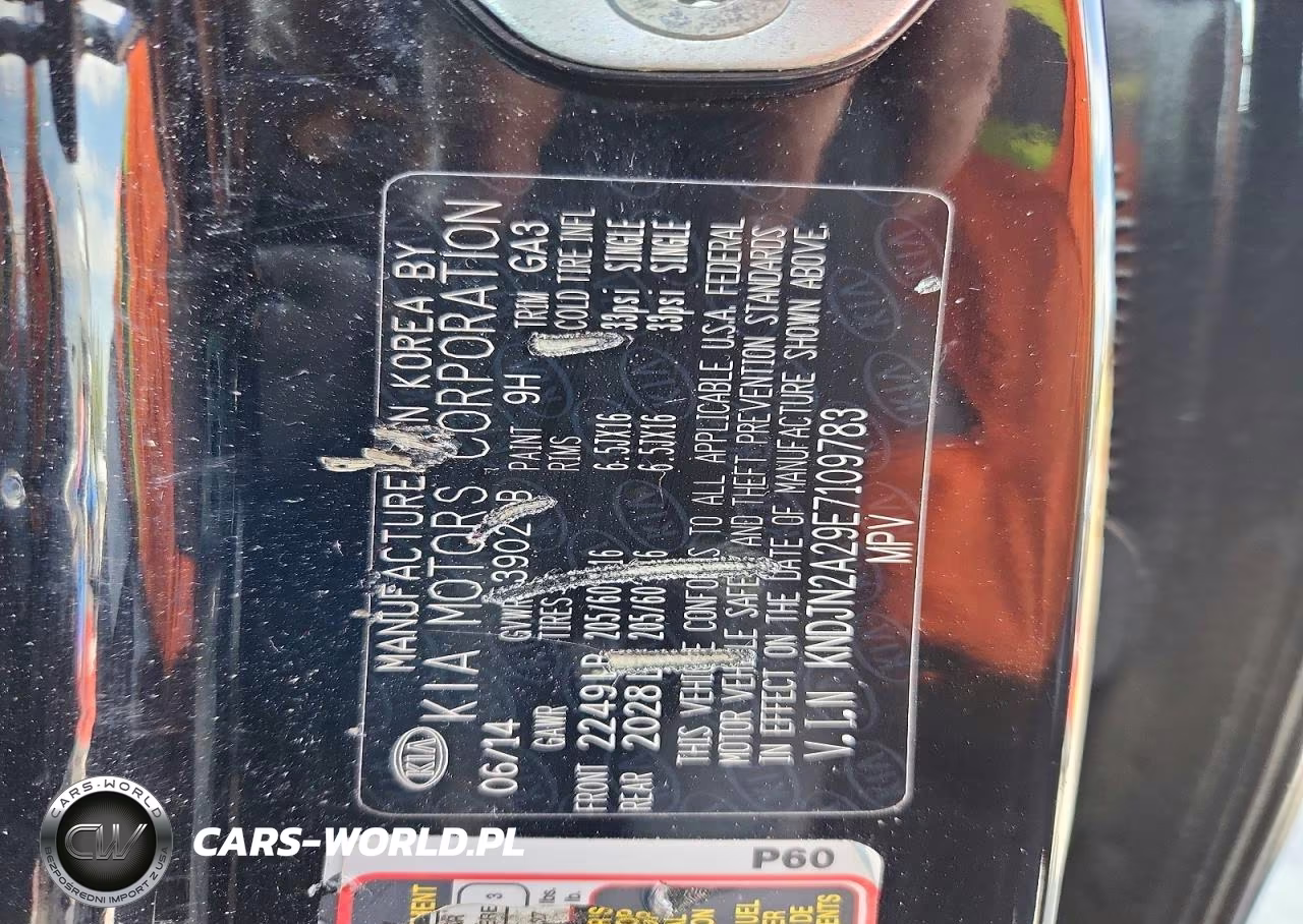 2014 Kia Soul Base VIN:KNDJN2A29E7109783 - 12