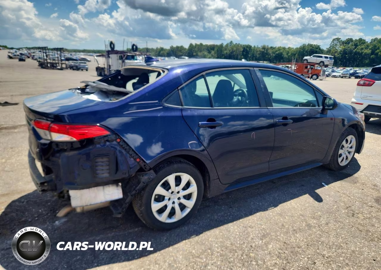 2022 Toyota Corolla Le VIN:5YFEPMAE5NP279557 - 3