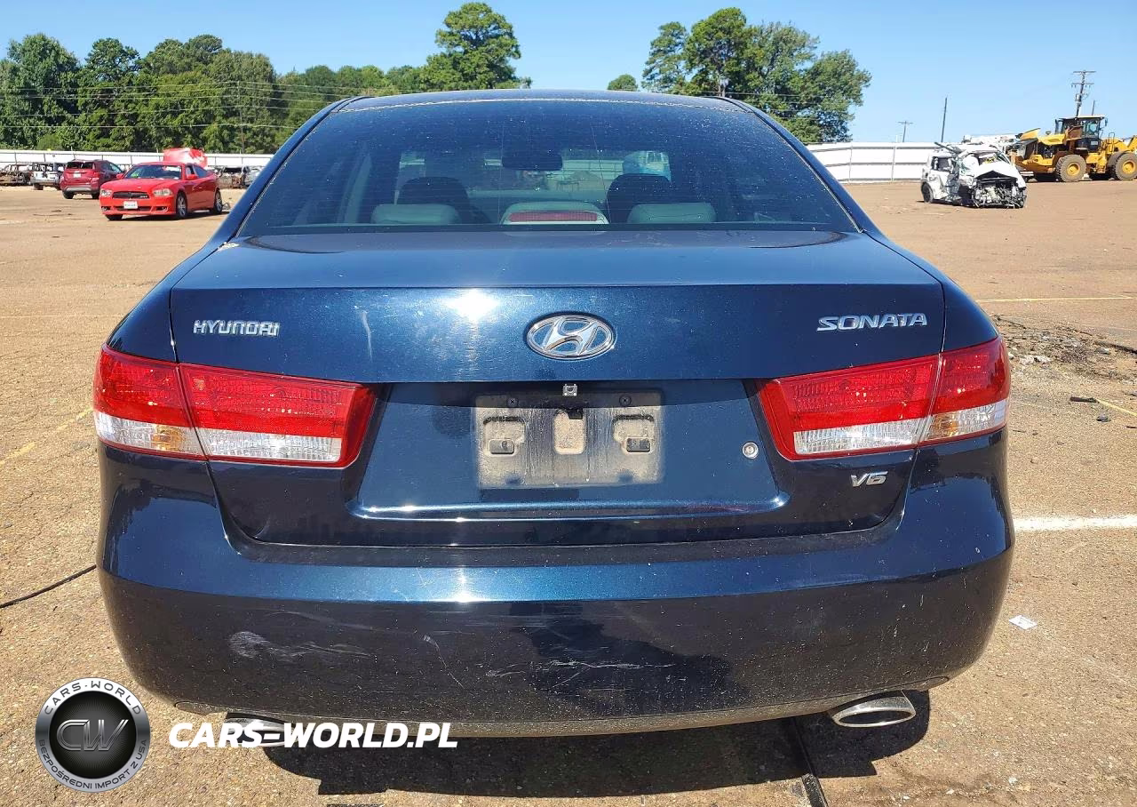 2006 Hyundai Sonata Gls V6 VIN:5NPEU46F06H027045 - 6