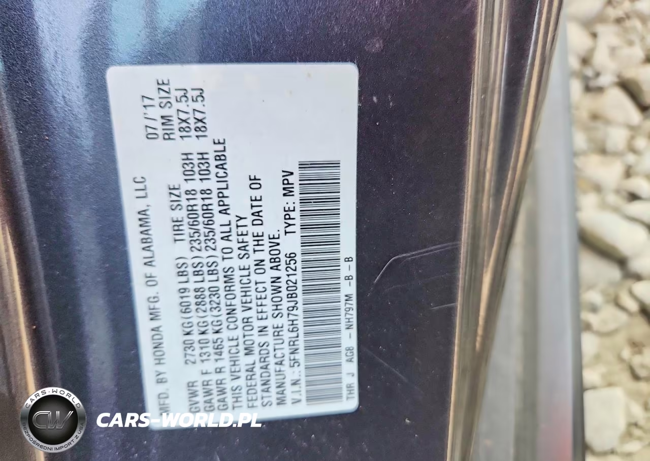 2018 Honda Odyssey Exl VIN:5FNRL6H79JB021256 - 13