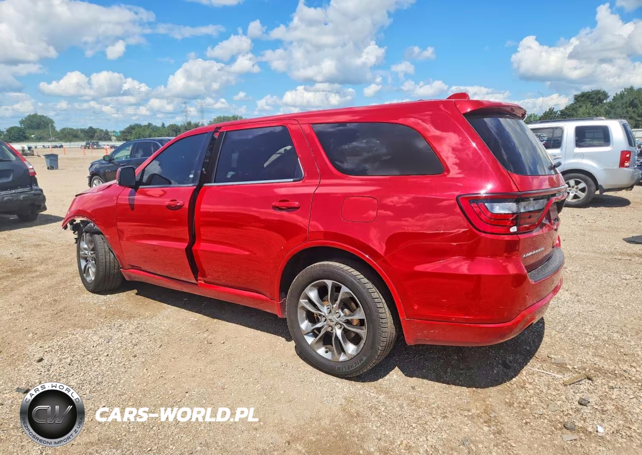 2019 Dodge Durango Gt VIN:1C4RDHDG0KC769195 - 2