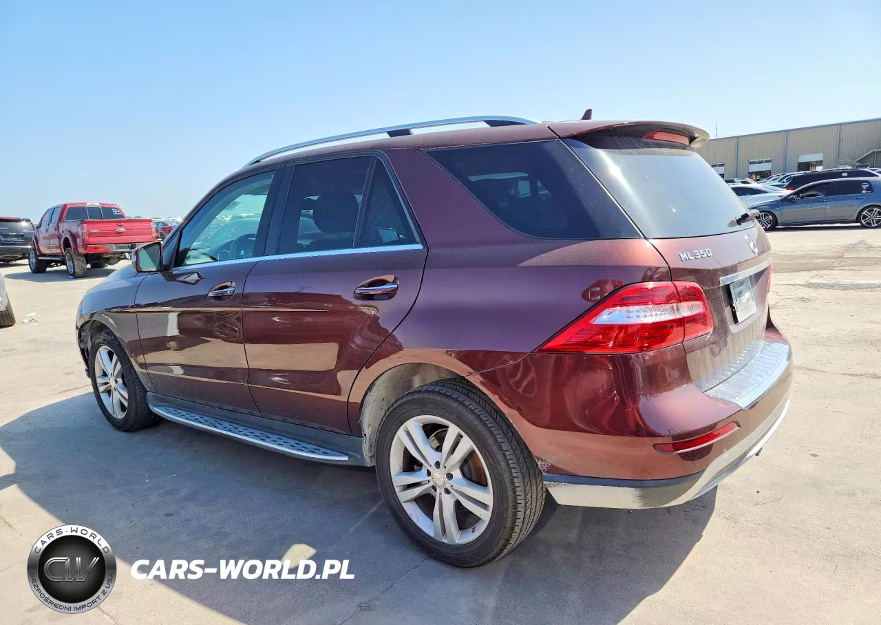 2013 Mercedes-Benz Ml 350 VIN:4JGDA5JB8DA136366 - 2