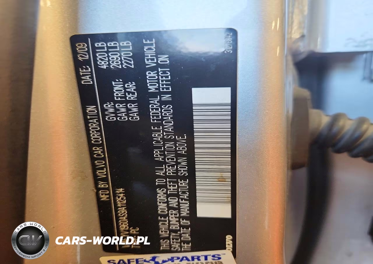 2010 Volvo S80 3.2 VIN:YV1960AS9A1125414 - 12