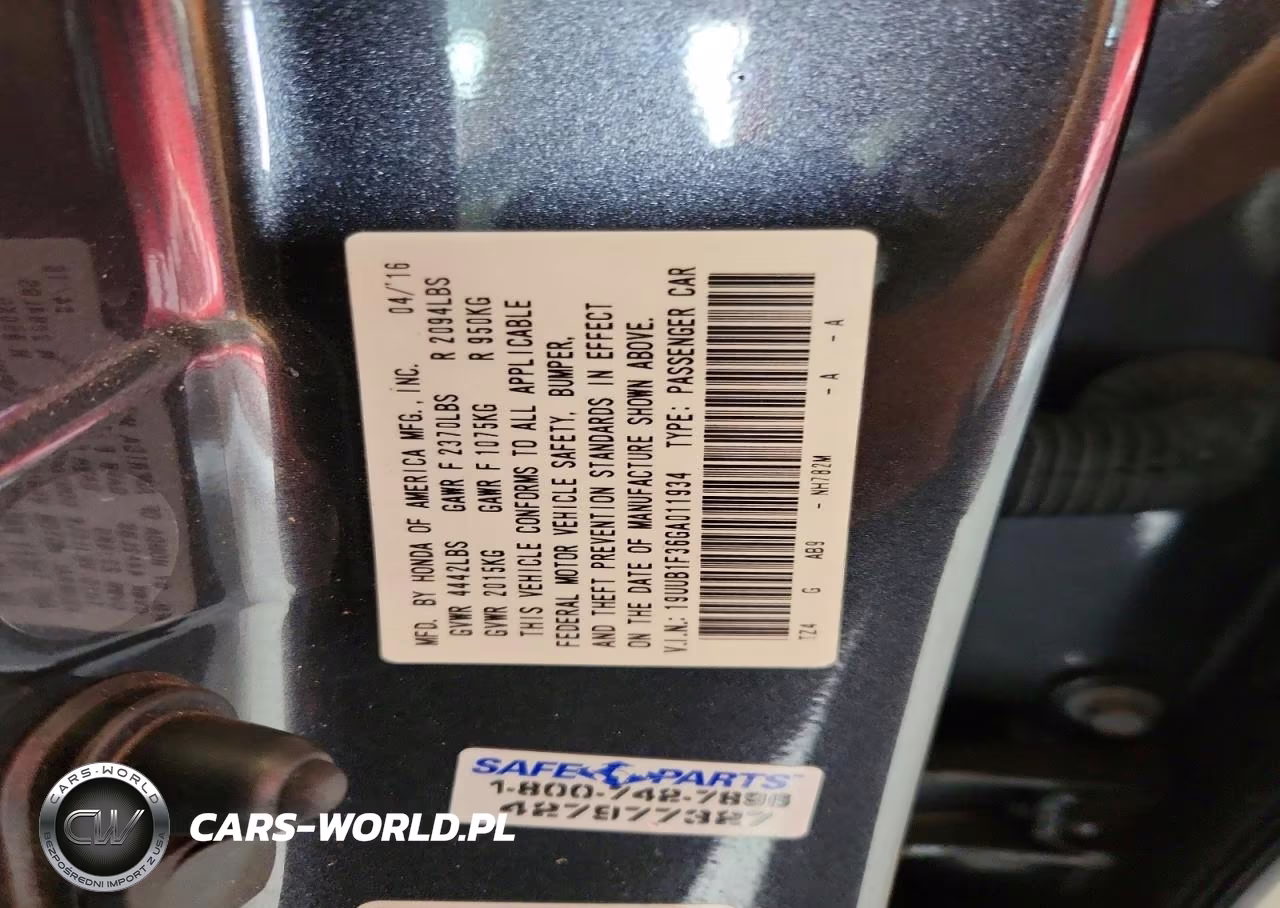 2016 Acura Tlx VIN:19UUB1F36GA011934 - 12