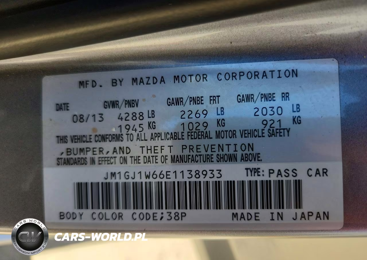 2014 Mazda 6 Grand Touring VIN:JM1GJ1W66E1138933 - 12