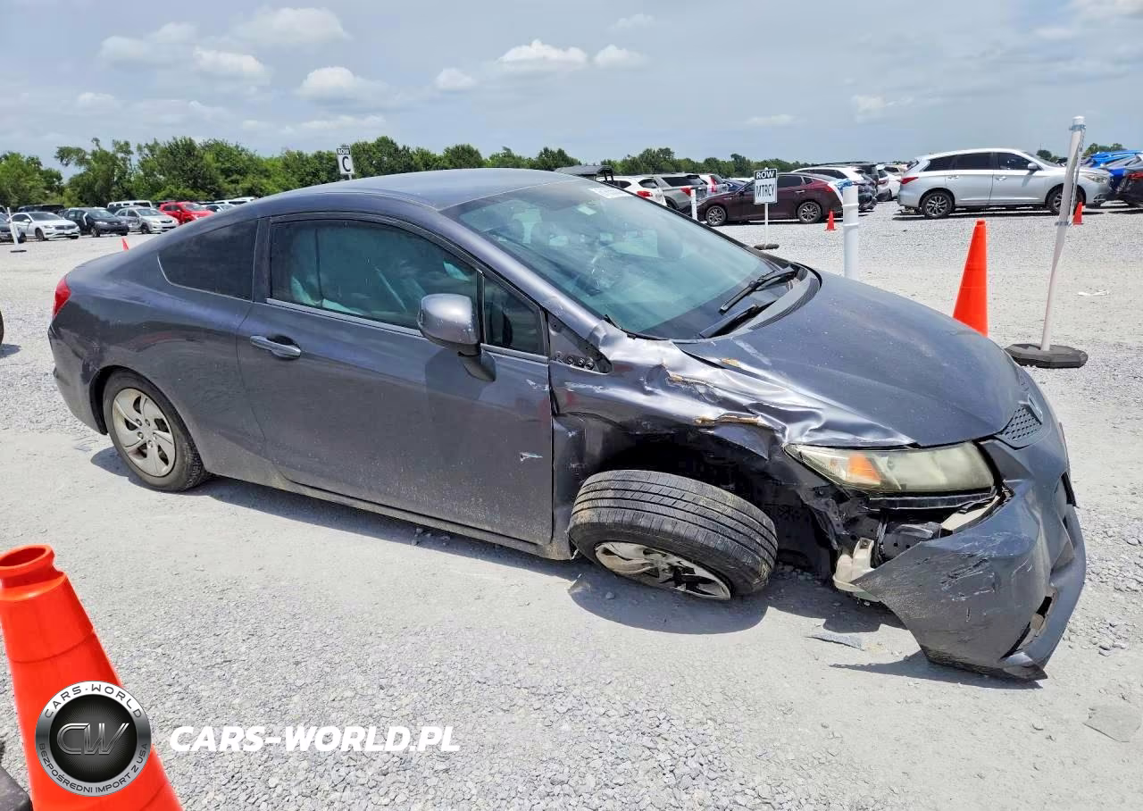 2013 Honda Civic Lx VIN:2HGFG3B56DH523378 - 4