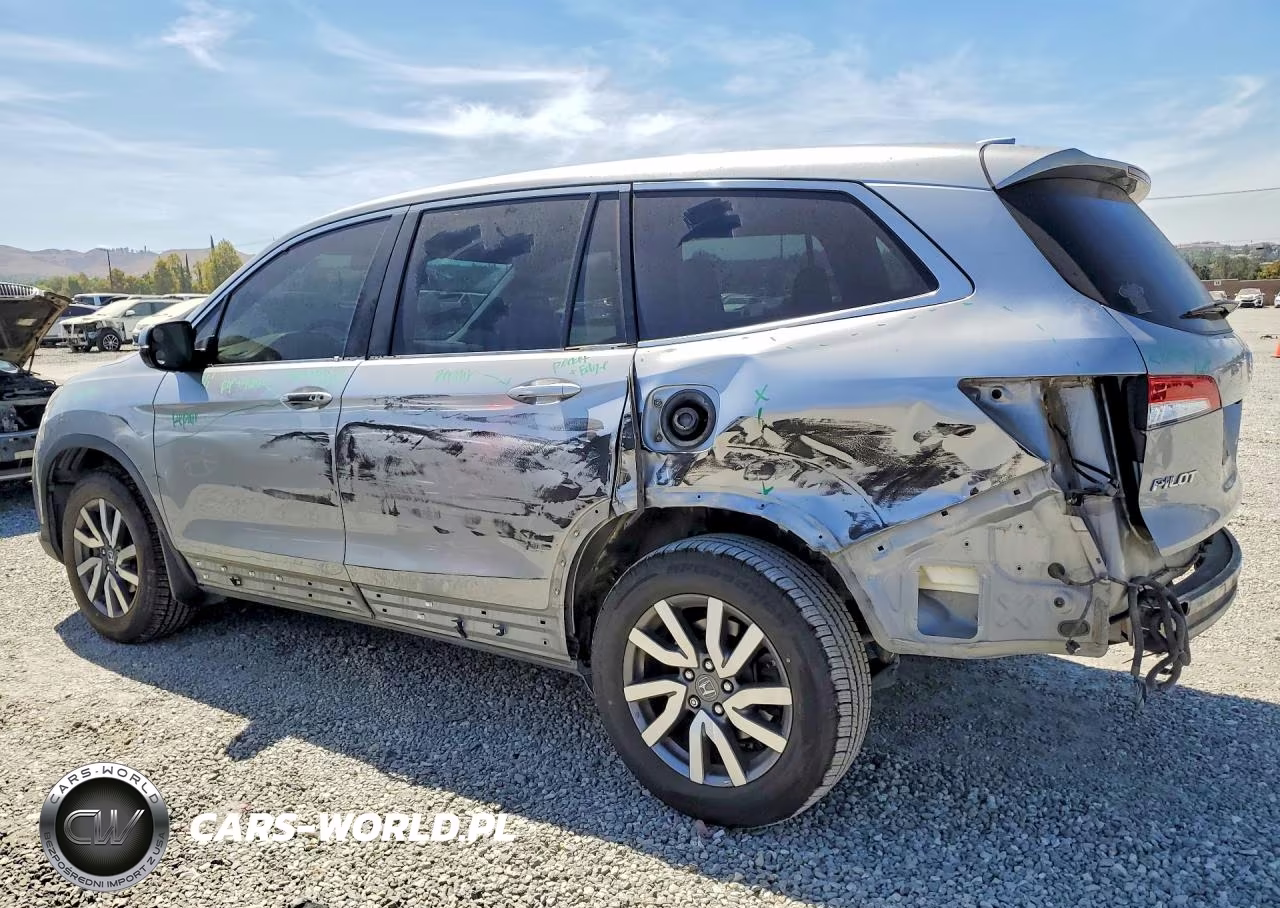 2019 Honda Pilot Ex VIN:5FNYF6H32KB097984 - 2