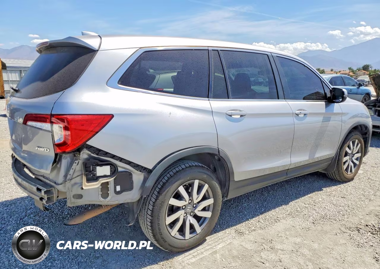 2019 Honda Pilot Ex VIN:5FNYF6H32KB097984 - 3