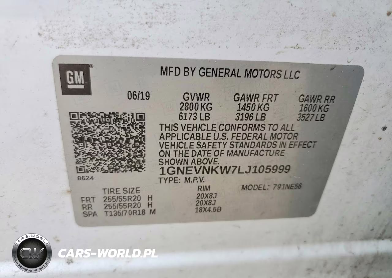 2020 Chevrolet Traverse High Country VIN:1GNEVNKW7LJ105999 - 13