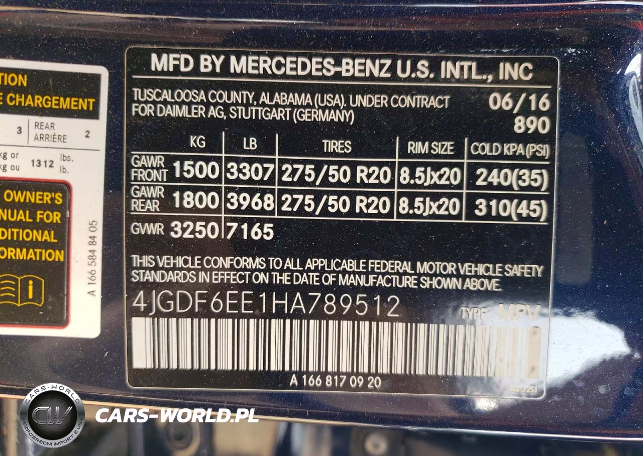 2017 Mercedes-Benz Gls 450 4Matic VIN:4JGDF6EE1HA789512 - 13