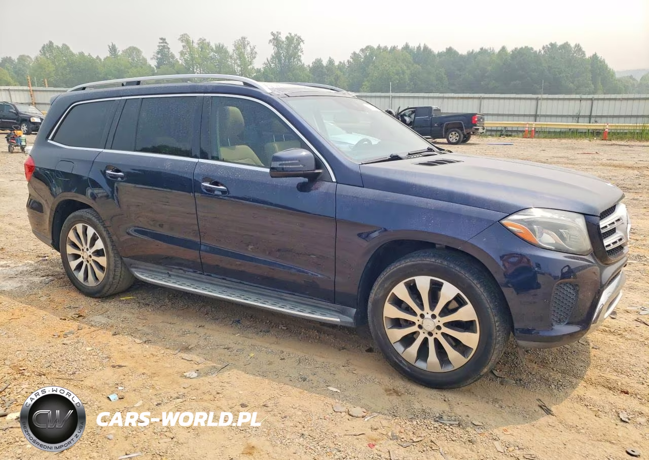 2017 Mercedes-Benz Gls 450 4Matic VIN:4JGDF6EE1HA789512 - 4