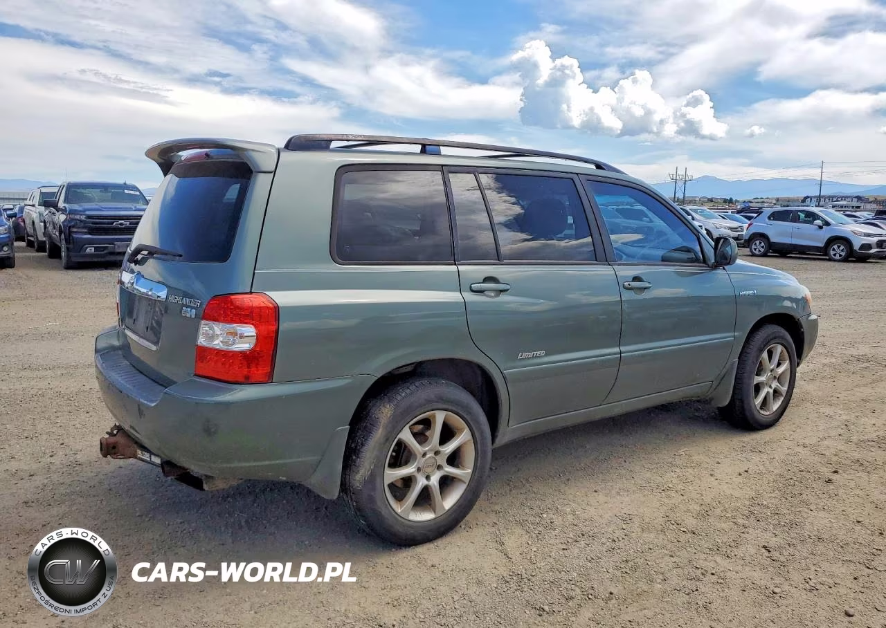 2007 Toyota Highlander Hybrid VIN:JTEHW21A970034500 - 3