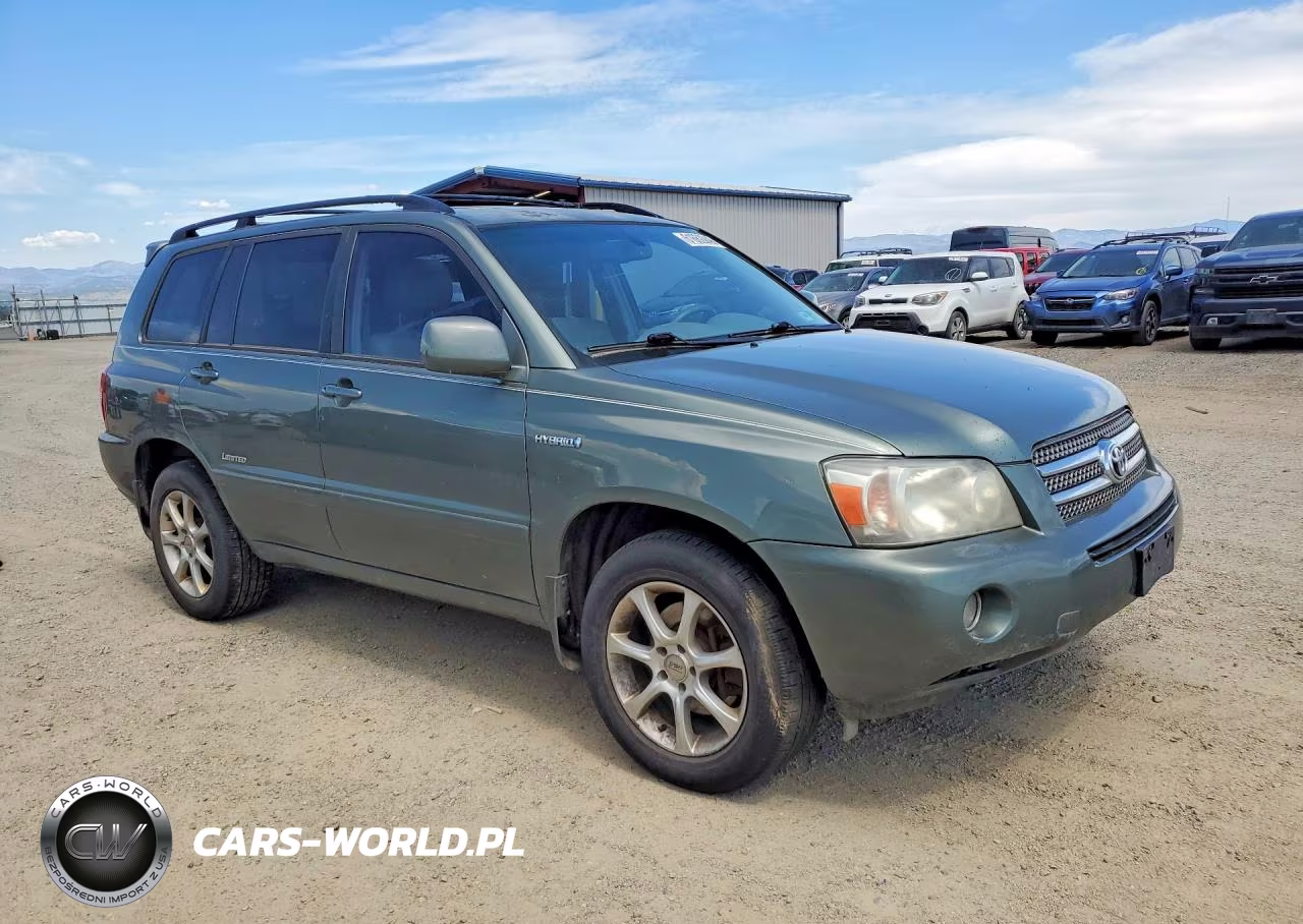 2007 Toyota Highlander Hybrid VIN:JTEHW21A970034500 - 4
