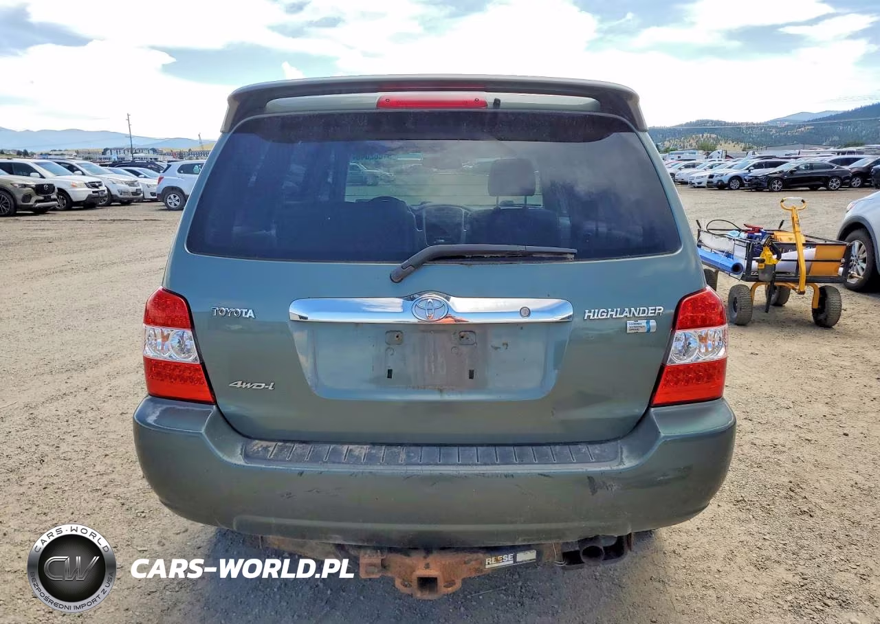2007 Toyota Highlander Hybrid VIN:JTEHW21A970034500 - 6