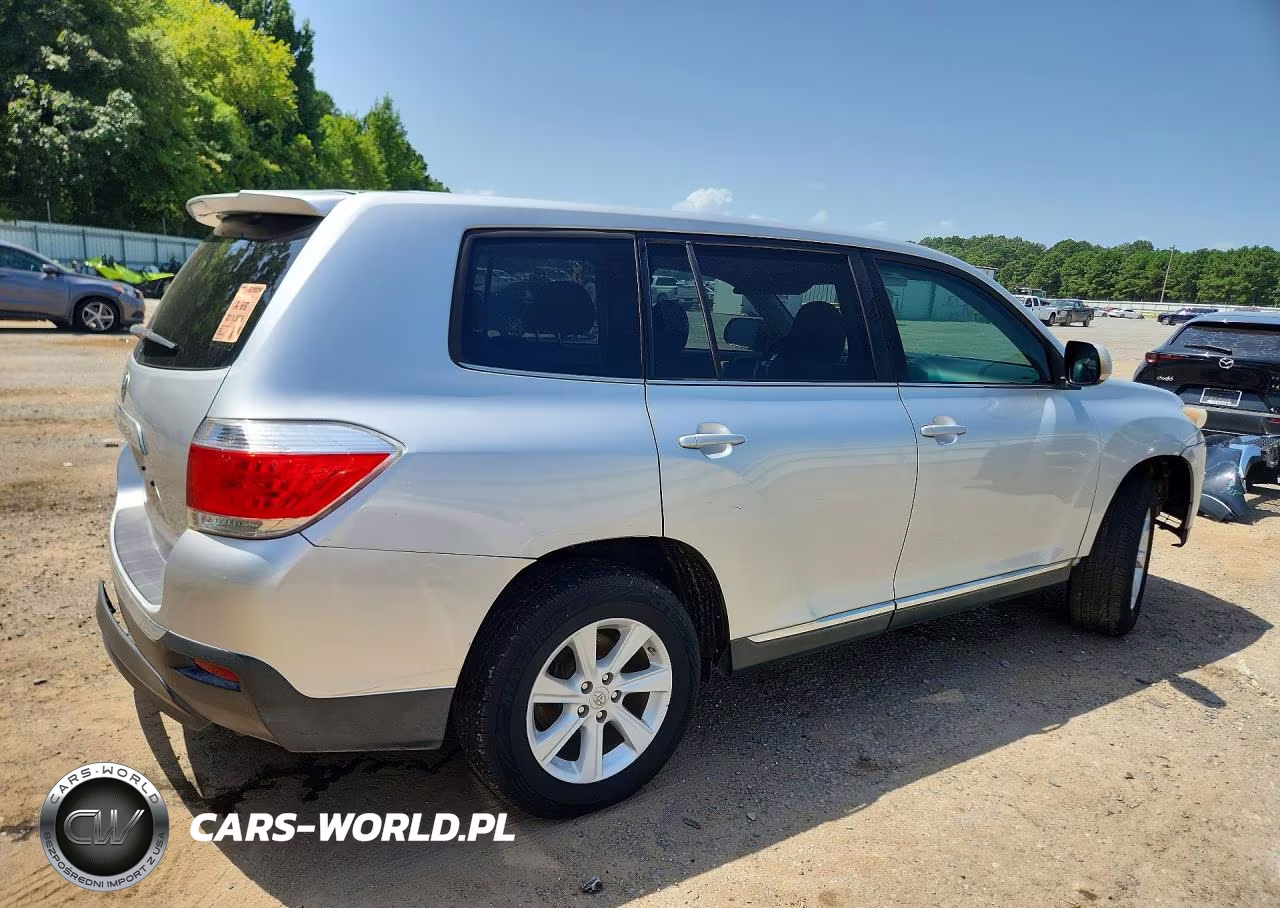 2013 Toyota Highlander Base VIN:5TDZA3EH2DS044816 - 3