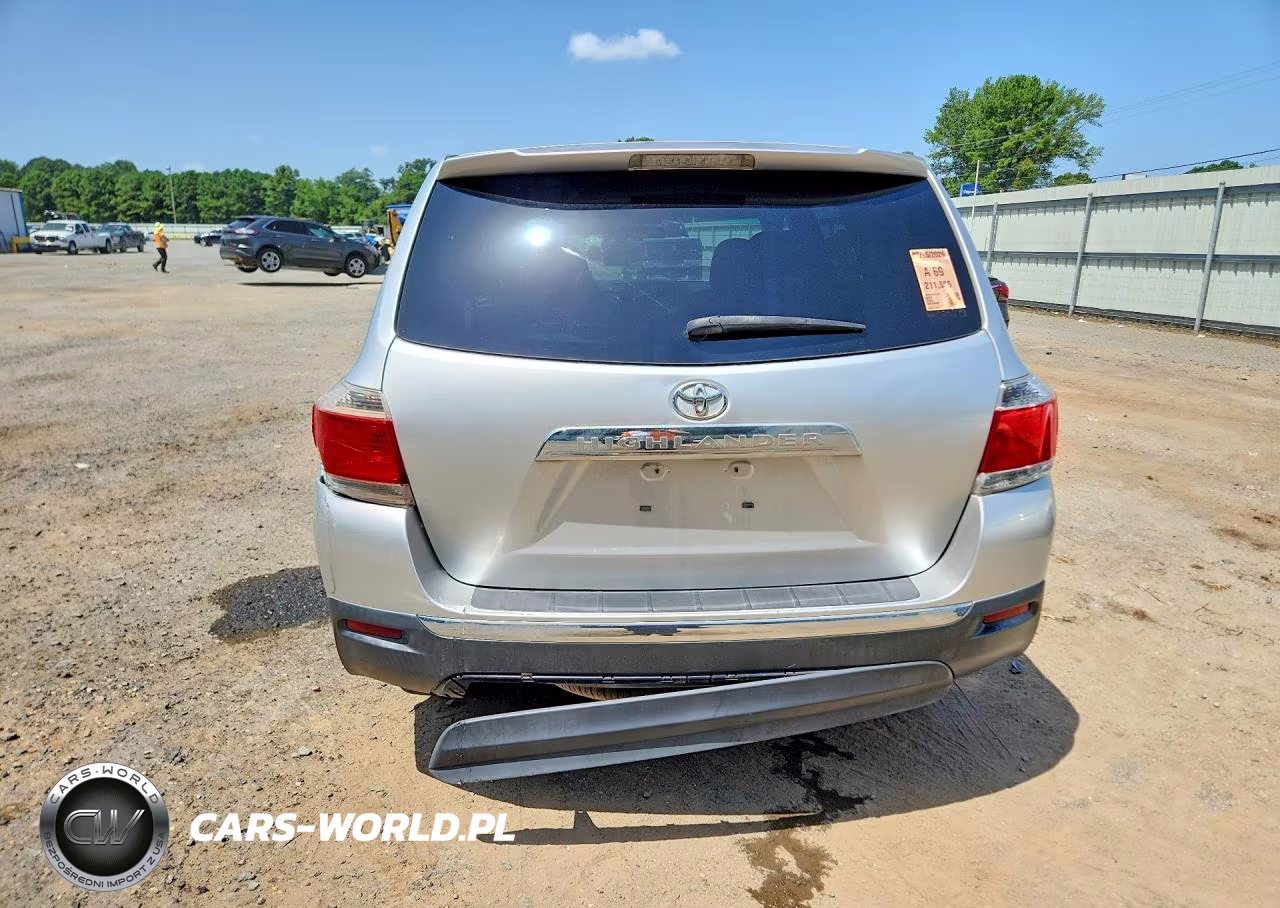2013 Toyota Highlander Base VIN:5TDZA3EH2DS044816 - 6