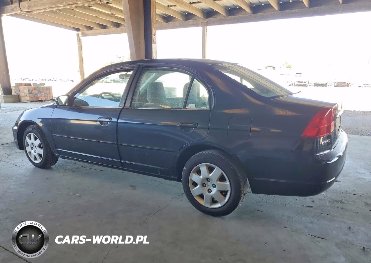 2001 Honda Civic Ex VIN:2HGES26771H604417 - 2