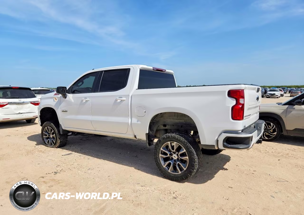 2022 Chevrolet Silverado K1500 Rst VIN:3GCUDEET6NG537500 - 2