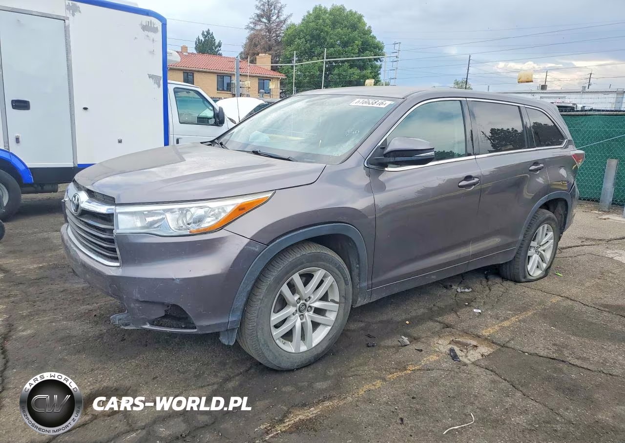 2016 Toyota Highlander Le