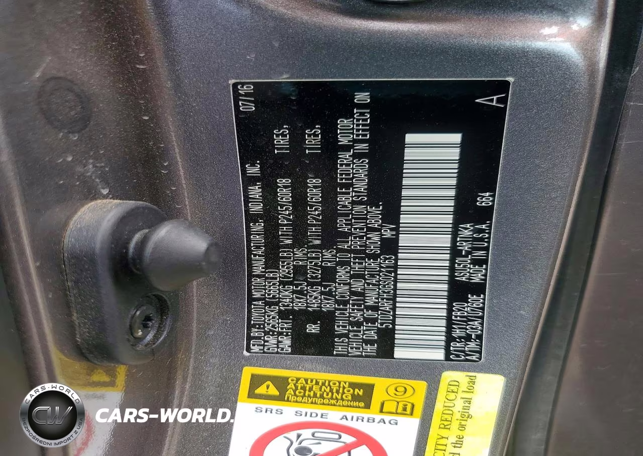 2016 Toyota Highlander Le VIN:5TDZARFH3GS021163 - 13