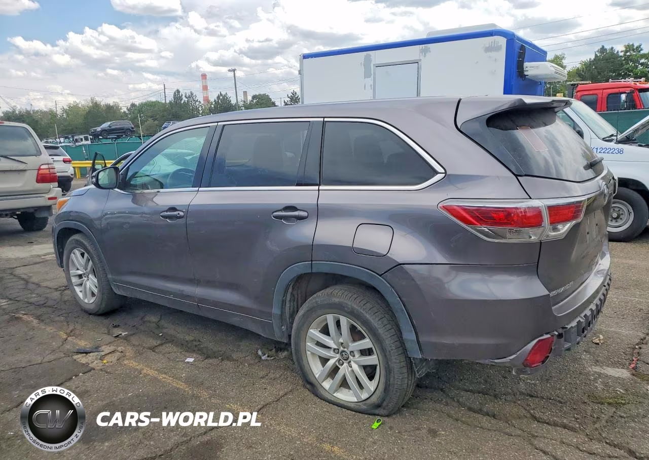 2016 Toyota Highlander Le VIN:5TDZARFH3GS021163 - 2