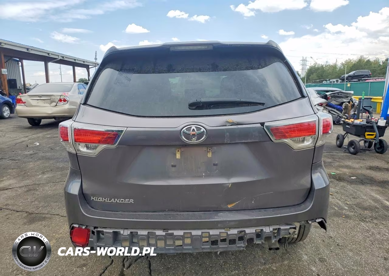 2016 Toyota Highlander Le VIN:5TDZARFH3GS021163 - 6
