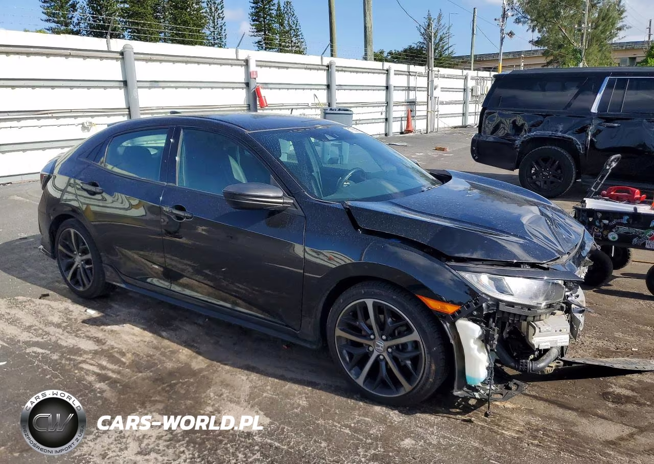 2021 Honda Civic Sport VIN:SHHFK7H49MU203446 - 4