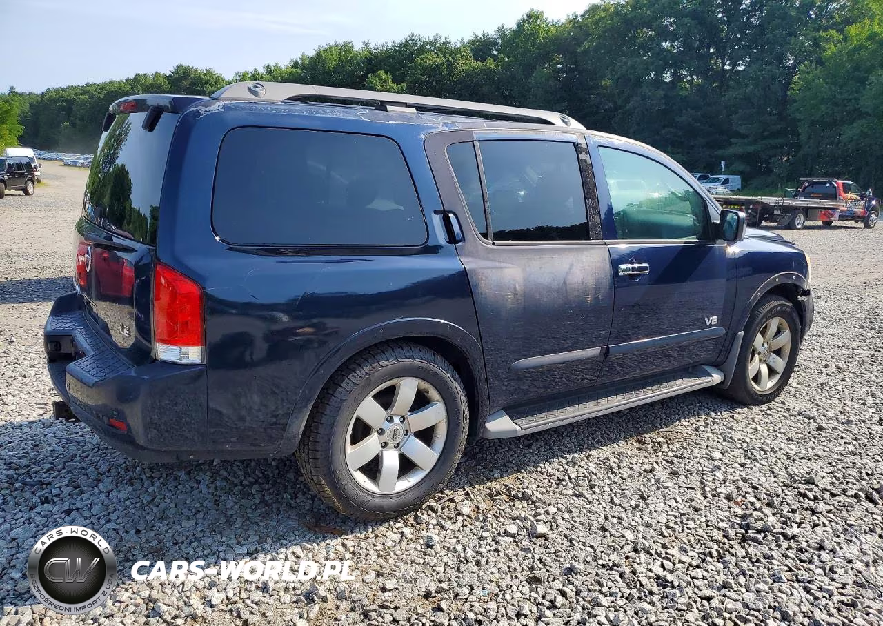 2008 Nissan Armada Se VIN:5N1AA08C08N631437 - 3