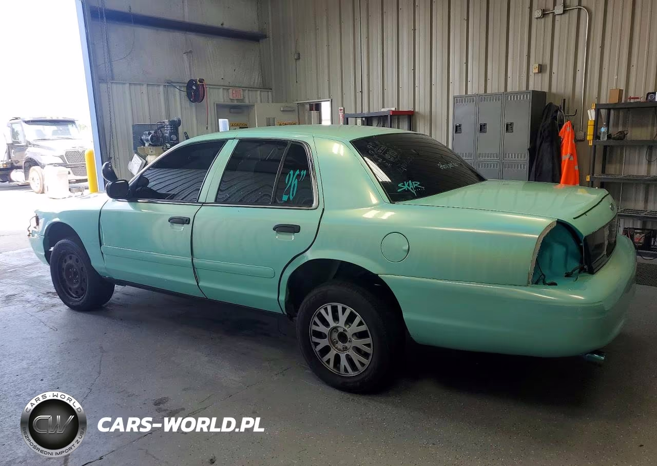 2008 Ford Crown Victoria Police Interceptor VIN:2FAHP71V48X180345 - 2