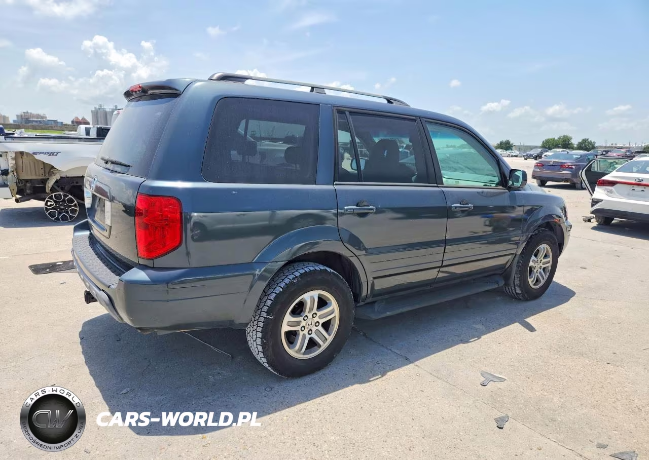2005 Honda Pilot Exl VIN:5FNYF18685B061203 - 3