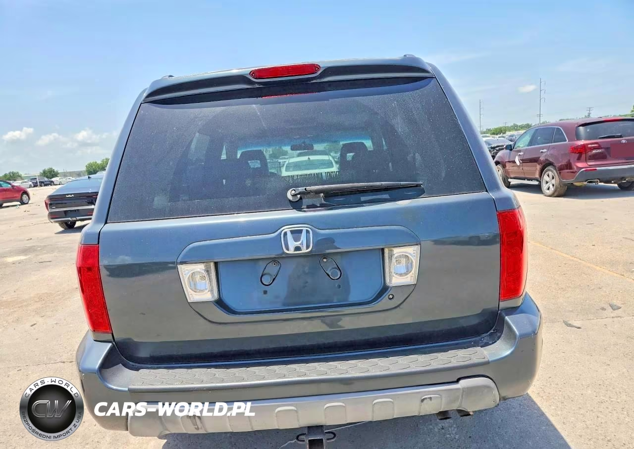 2005 Honda Pilot Exl VIN:5FNYF18685B061203 - 6