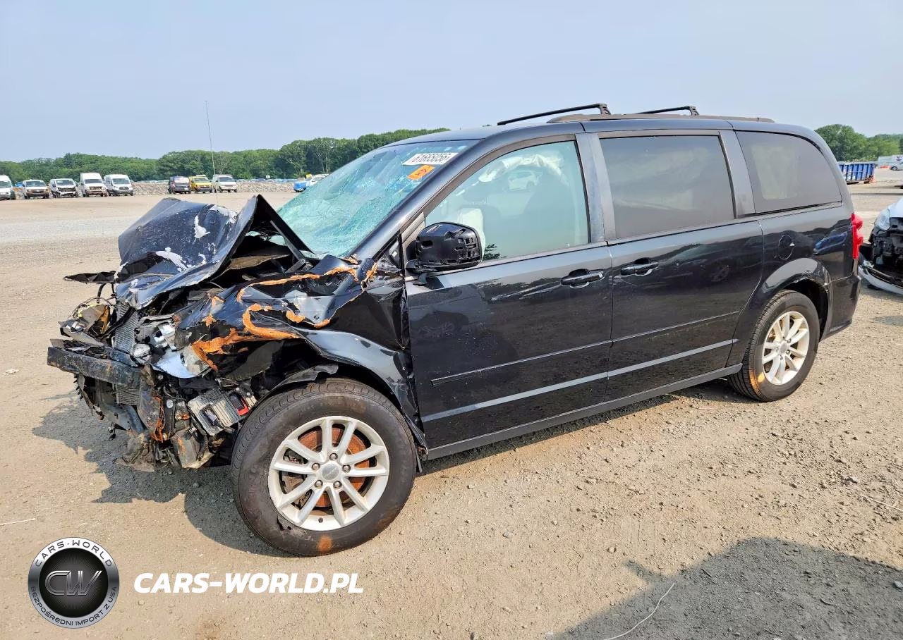 2016 Dodge Grand Caravan Sxt VIN:2C4RDGCG2GR345222 - 1