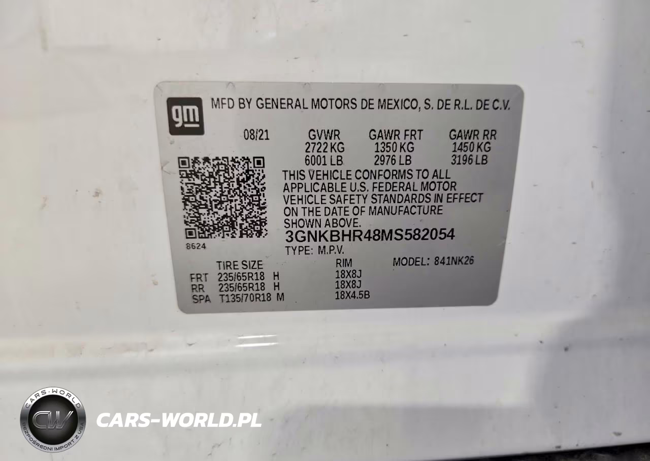 2021 Chevrolet Blazer 2Lt VIN:3GNKBHR48MS582054 - 14