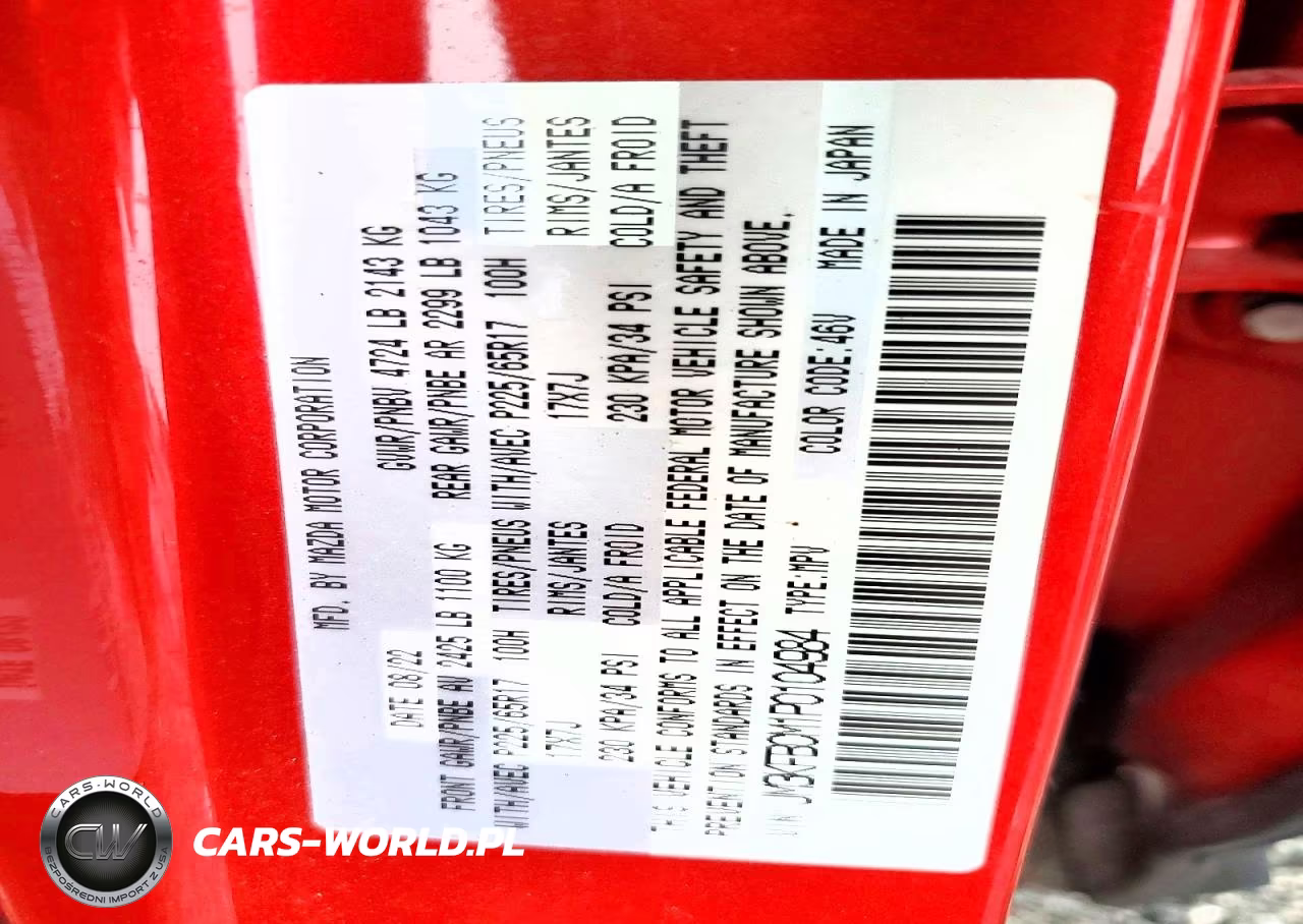 2023 Mazda Cx-5 Preferred VIN:JM3KFBCM1P0104984 - 14