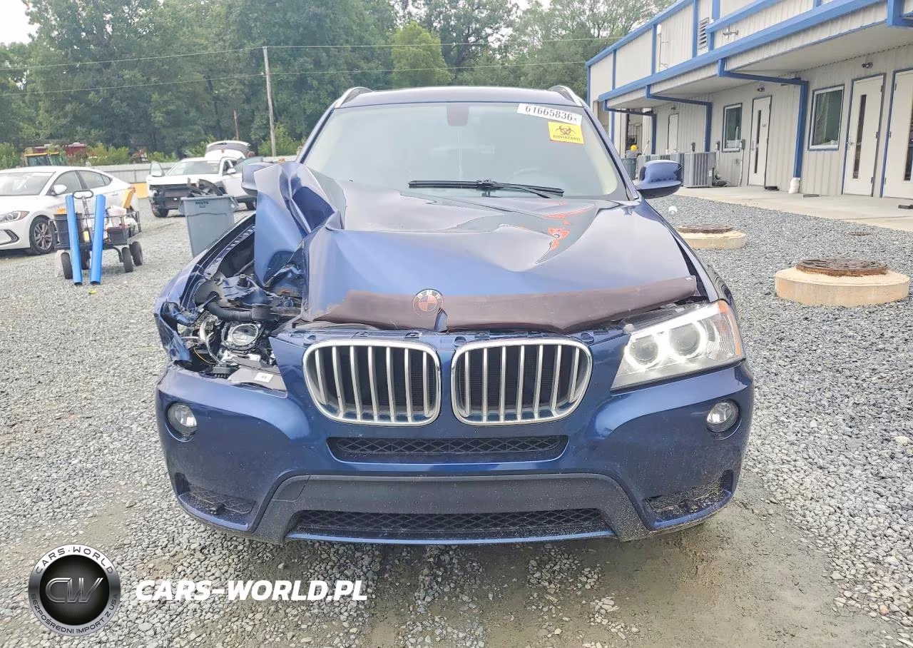 2012 BMW X3 xDrive28I VIN:5UXWX5C57CL727566 - 5
