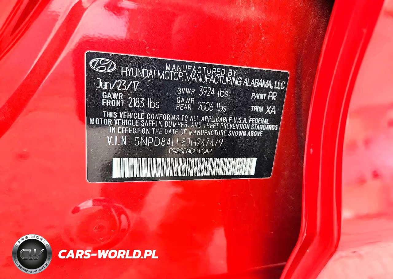 2018 Hyundai Elantra Sel VIN:5NPD84LF8JH247479 - 12