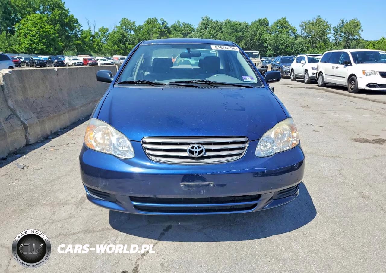 2003 Toyota Corolla Ce VIN:JTDBR32E830011583 - 5