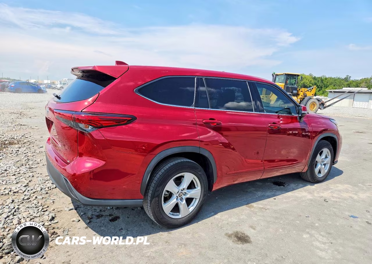 2020 Toyota Highlander Le VIN:5TDZZRAH0LS506502 - 3