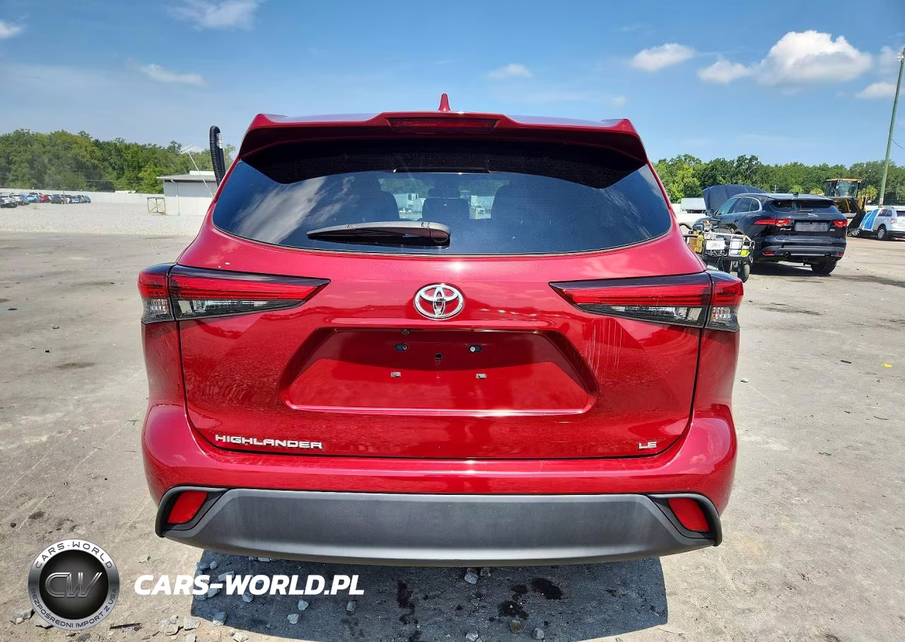 2020 Toyota Highlander Le VIN:5TDZZRAH0LS506502 - 6