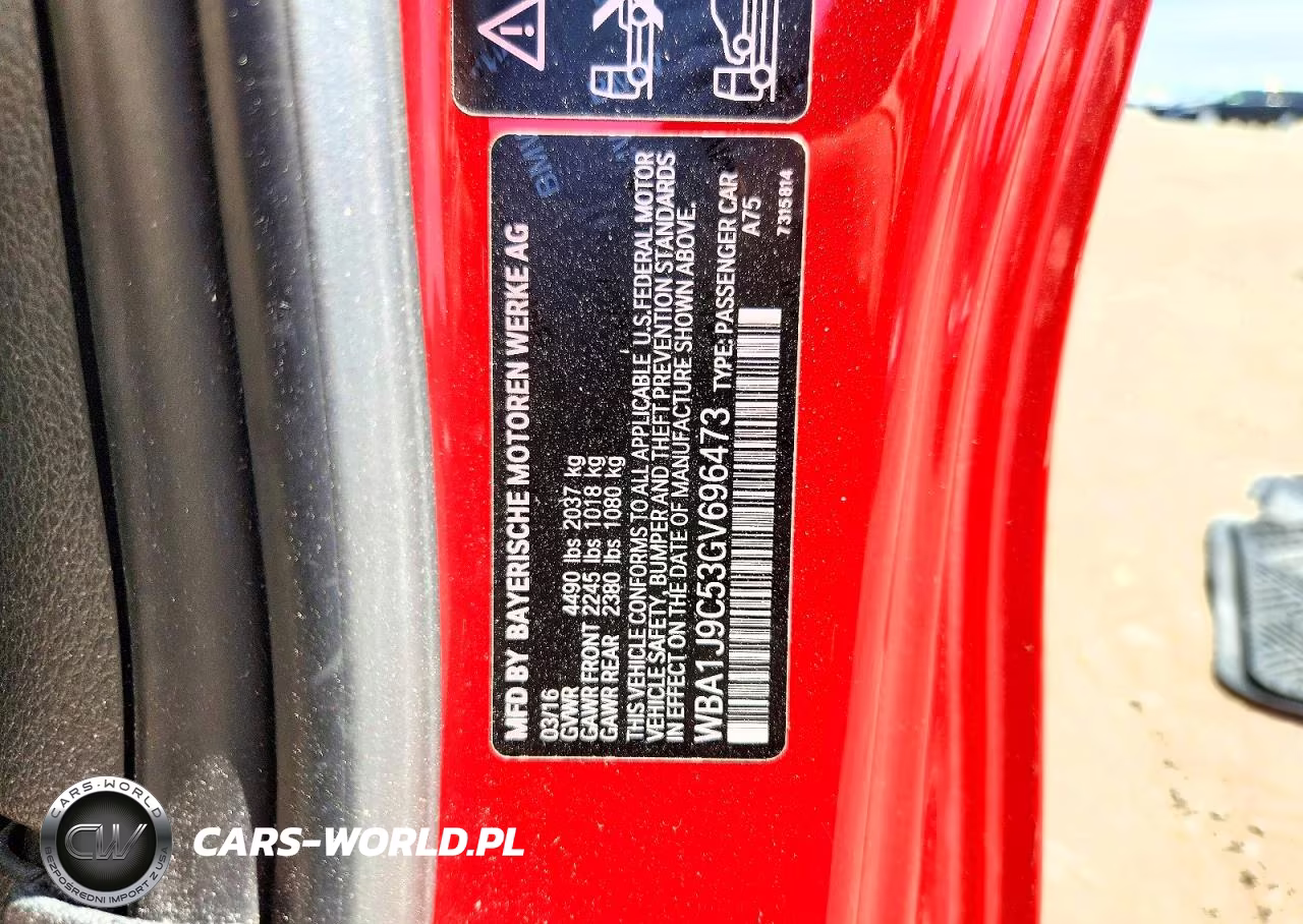 2016 BMW M235Xi VIN:WBA1J9C53GV696473 - 12