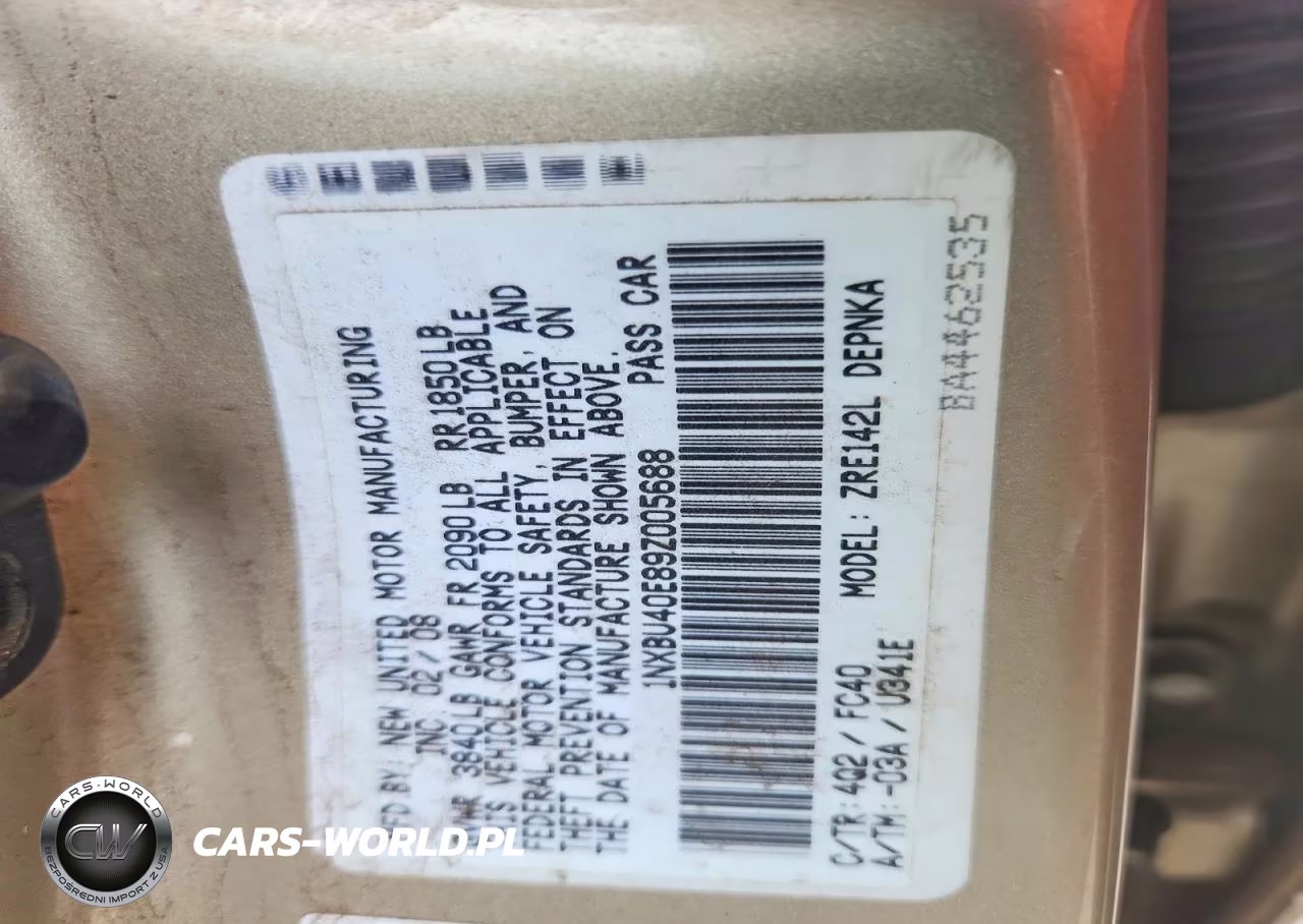 2009 Toyota Corolla Xle VIN:1NXBU40E89Z005688 - 12