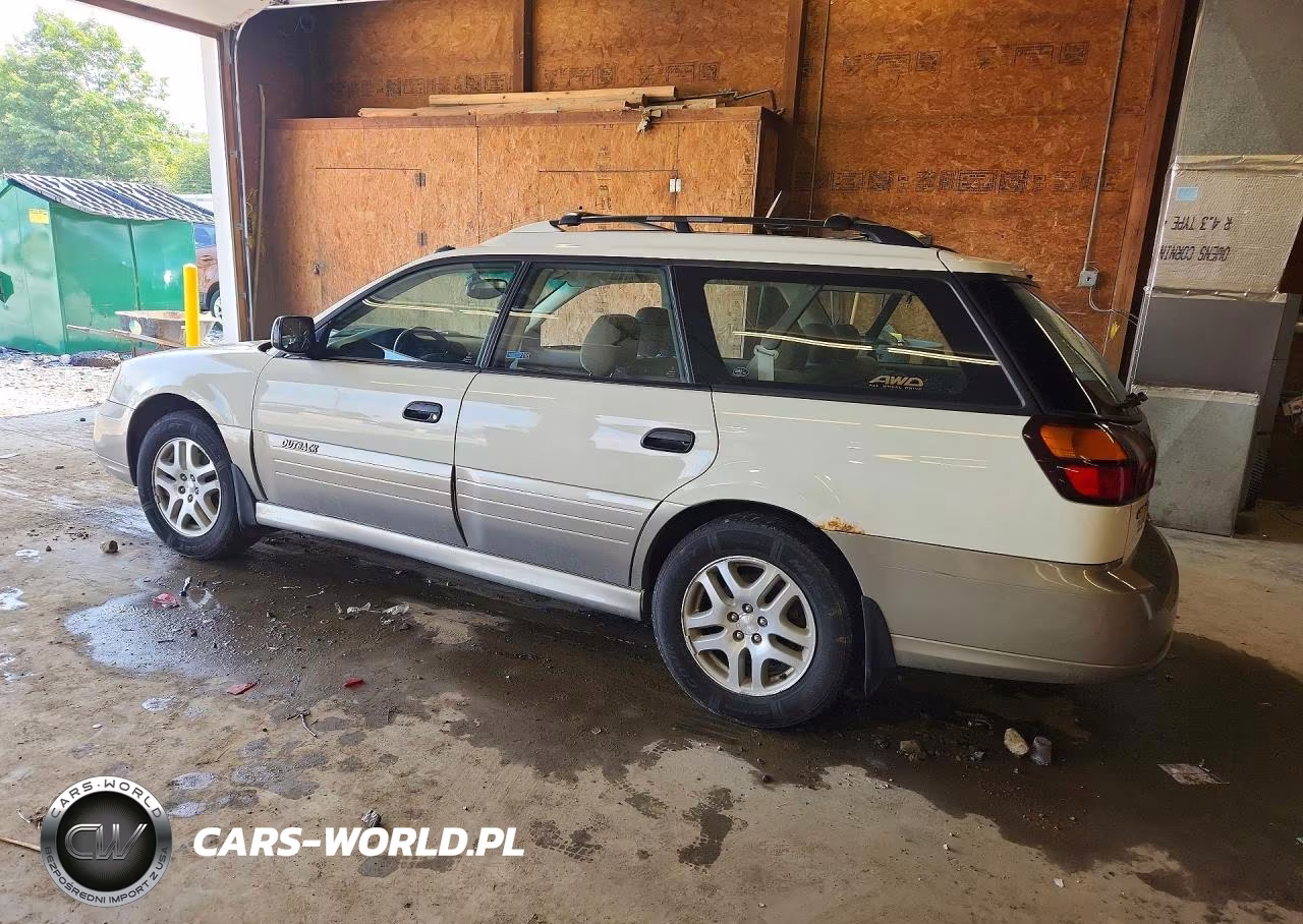 2001 Subaru Legacy Outback Awp VIN:4S3BH675X17672825 - 2