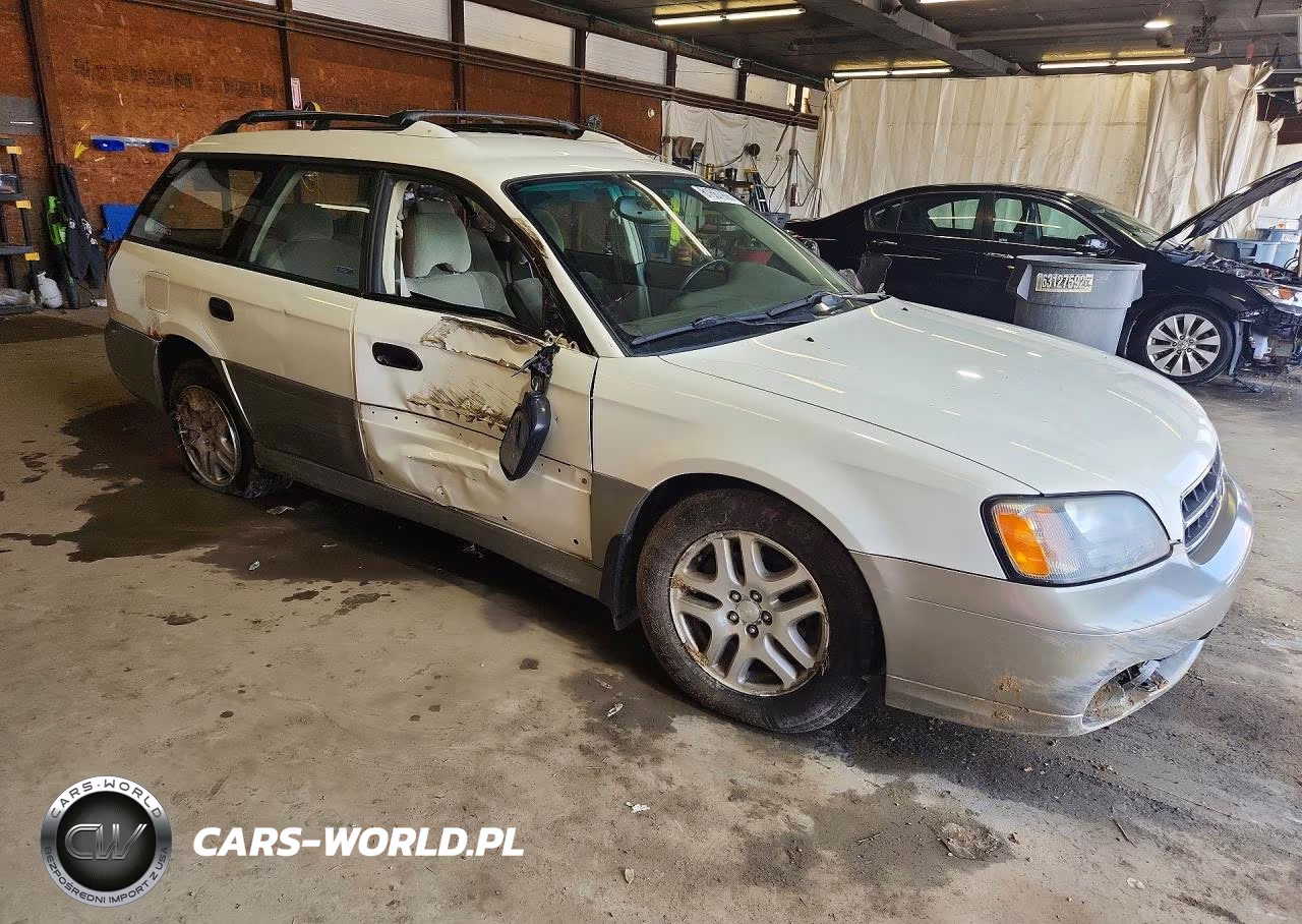 2001 Subaru Legacy Outback Awp VIN:4S3BH675X17672825 - 4
