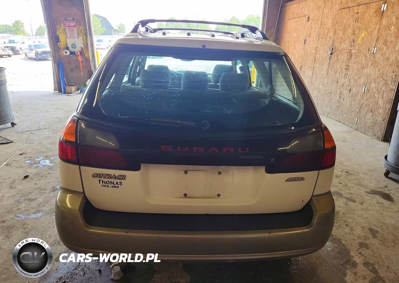 2001 Subaru Legacy Outback Awp VIN:4S3BH675X17672825 - 6